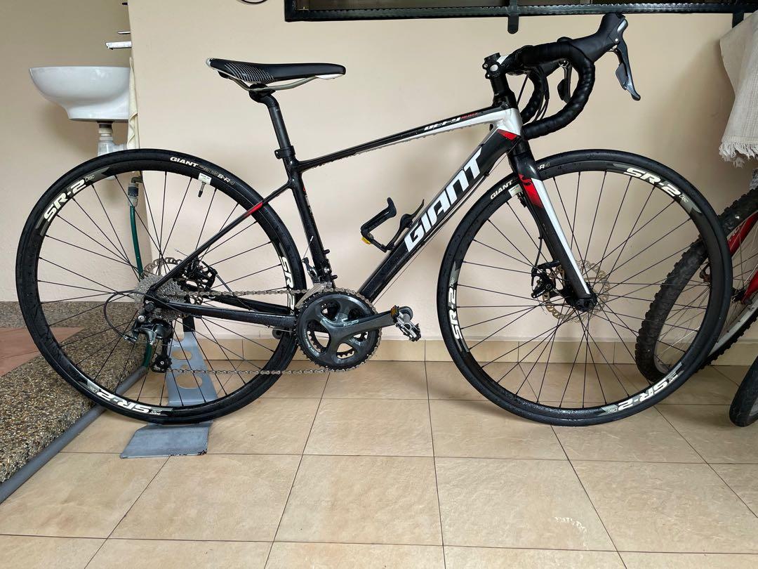 Rarely used Giant Defy Aluxx Disc size XS