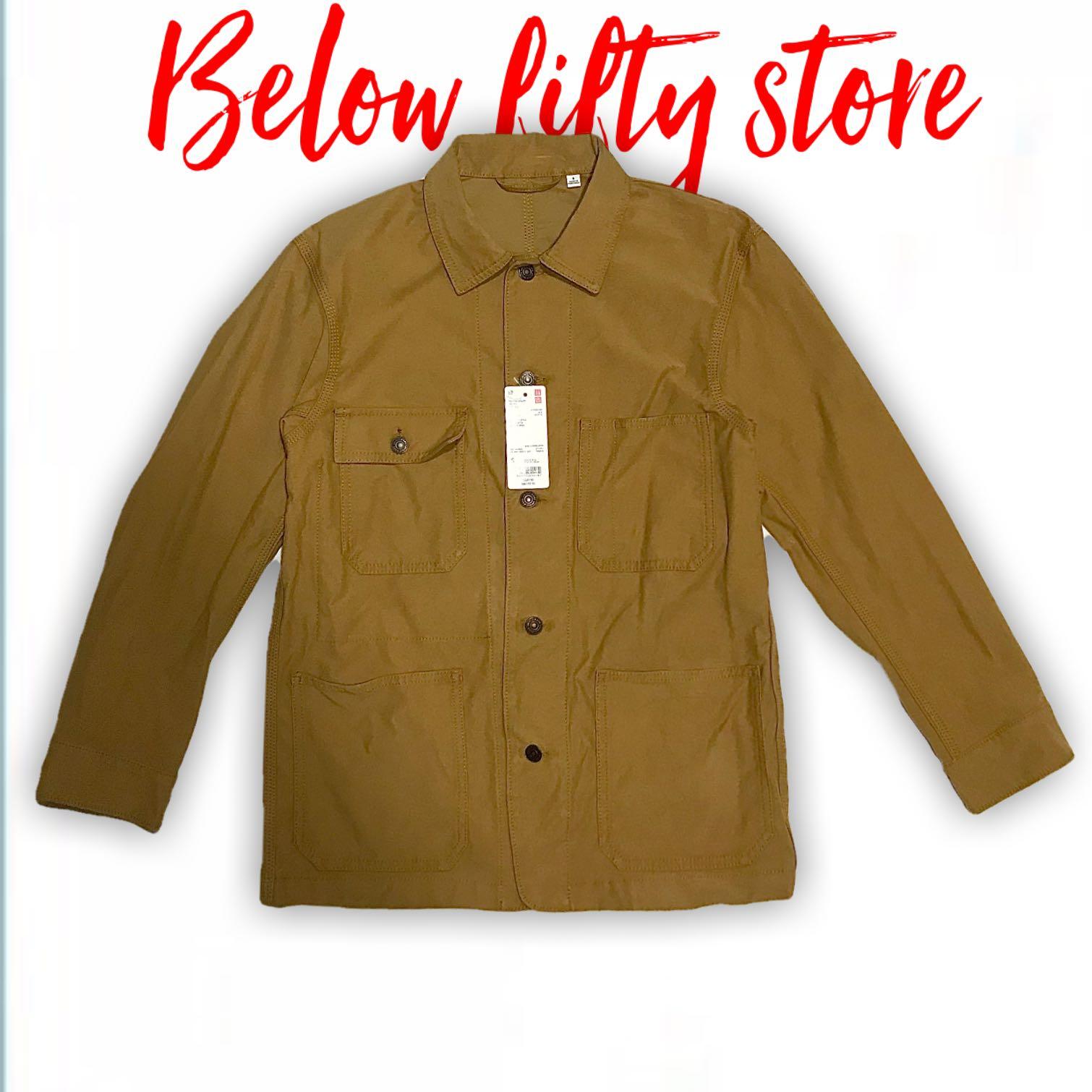UNIQLO WASHED UTILITY JACKET AUTHENTIC 