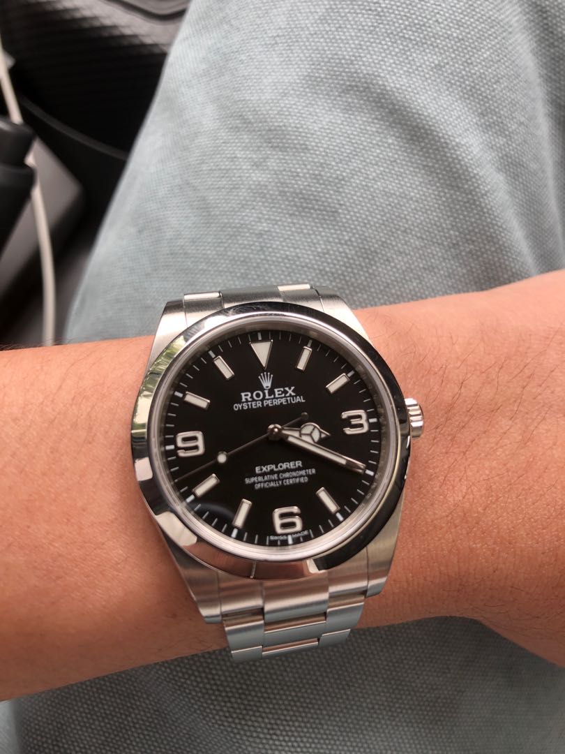 Rolex explorer 1 214270 mk2, Luxury 