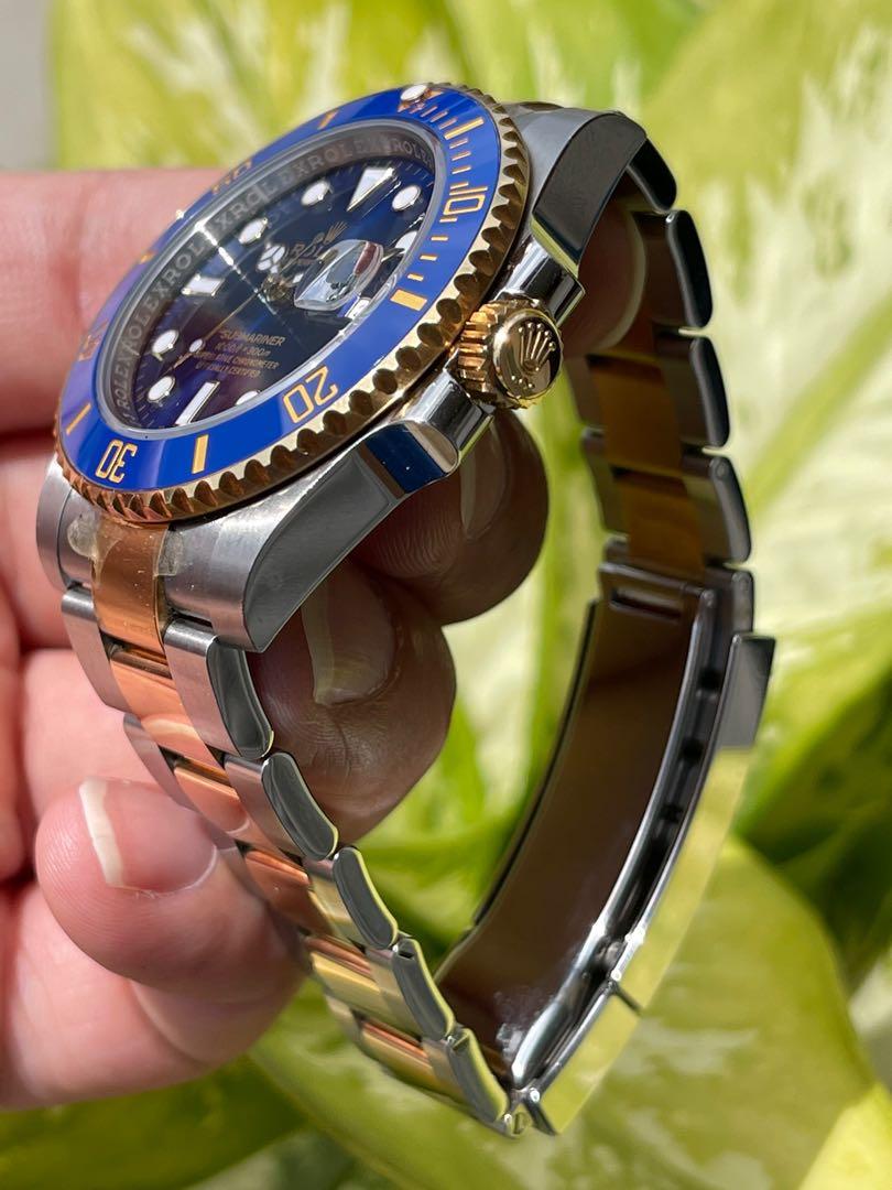 Rolex submariner blue new arrivals dial two tone