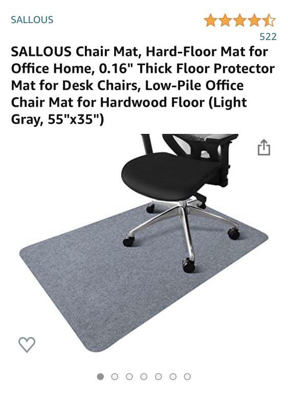 Sallous office chair mat shop