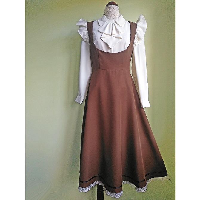 Retro pinafore online dress
