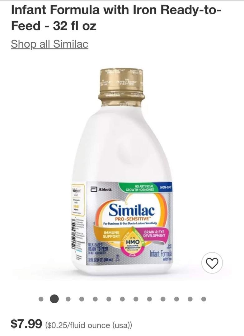 Similac pro sensitive 32 oz clearance