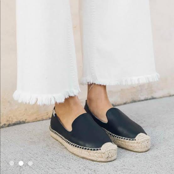 Soludos Leather Espadrilles, Women's Fashion, Footwear, Flats u0026 Sandals on  Carousell