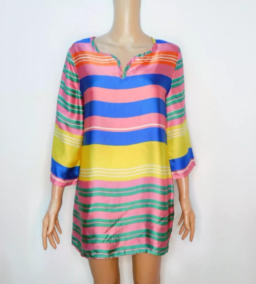 Stripes colorful dress | medium (Category: Undergarments & Loungewear) located in Makati City. Submitted by hare.mnl (Listing ID 1117160124, Image 1). Description: .