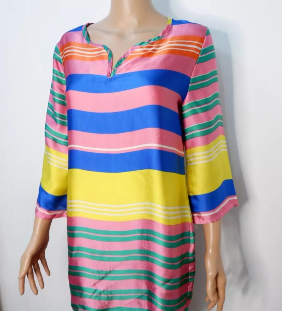 Stripes colorful dress | medium (Category: Undergarments & Loungewear) located in Makati City. Submitted by hare.mnl (Listing ID 1117160124, Image 2). Description: .