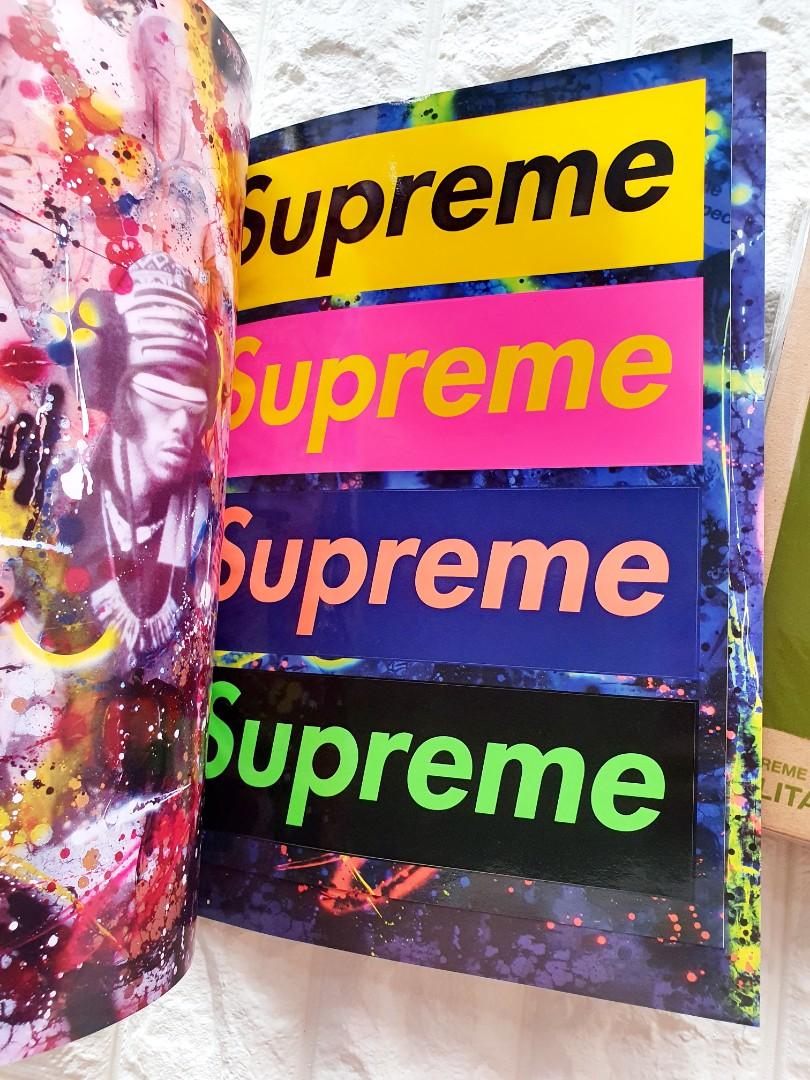 Supreme Book Vol 6 Collection Limited Edition With Stickers Bag