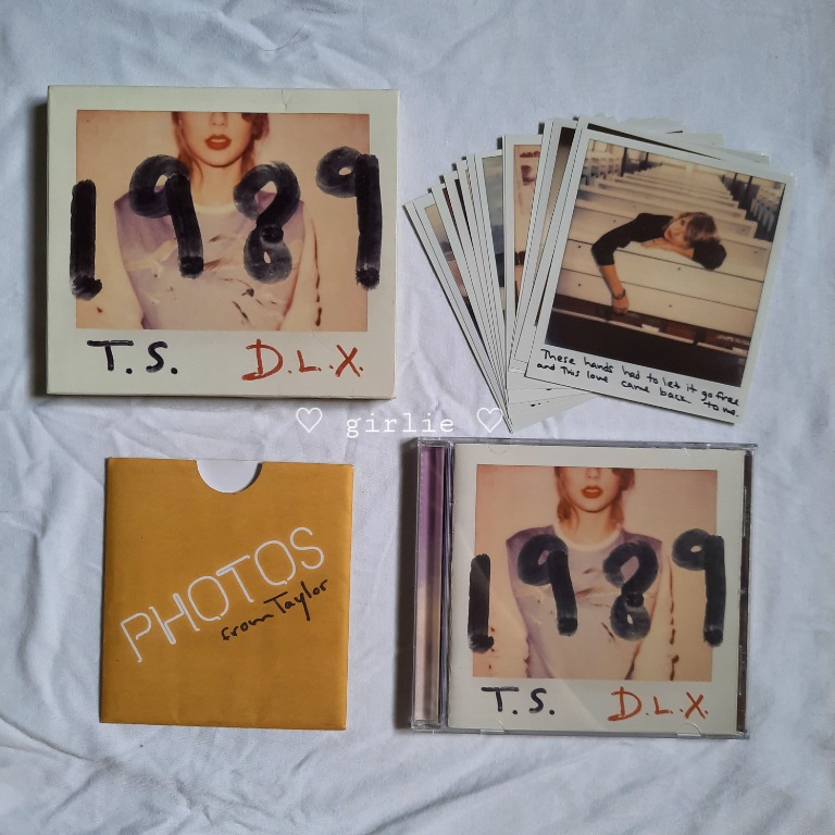 TAYLOR SWIFT - 1989 Deluxe (DLX) CD Album COMPLETE 