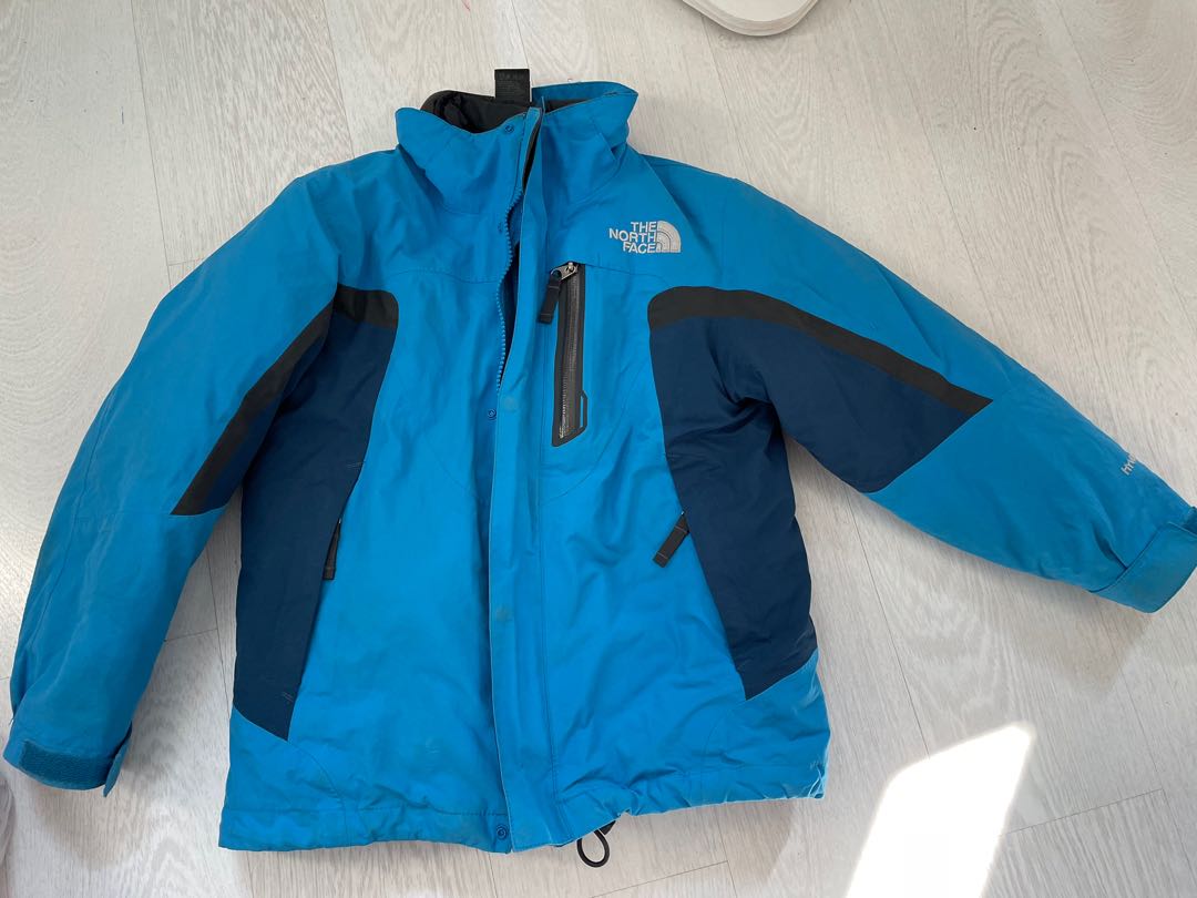 the north face double jacket