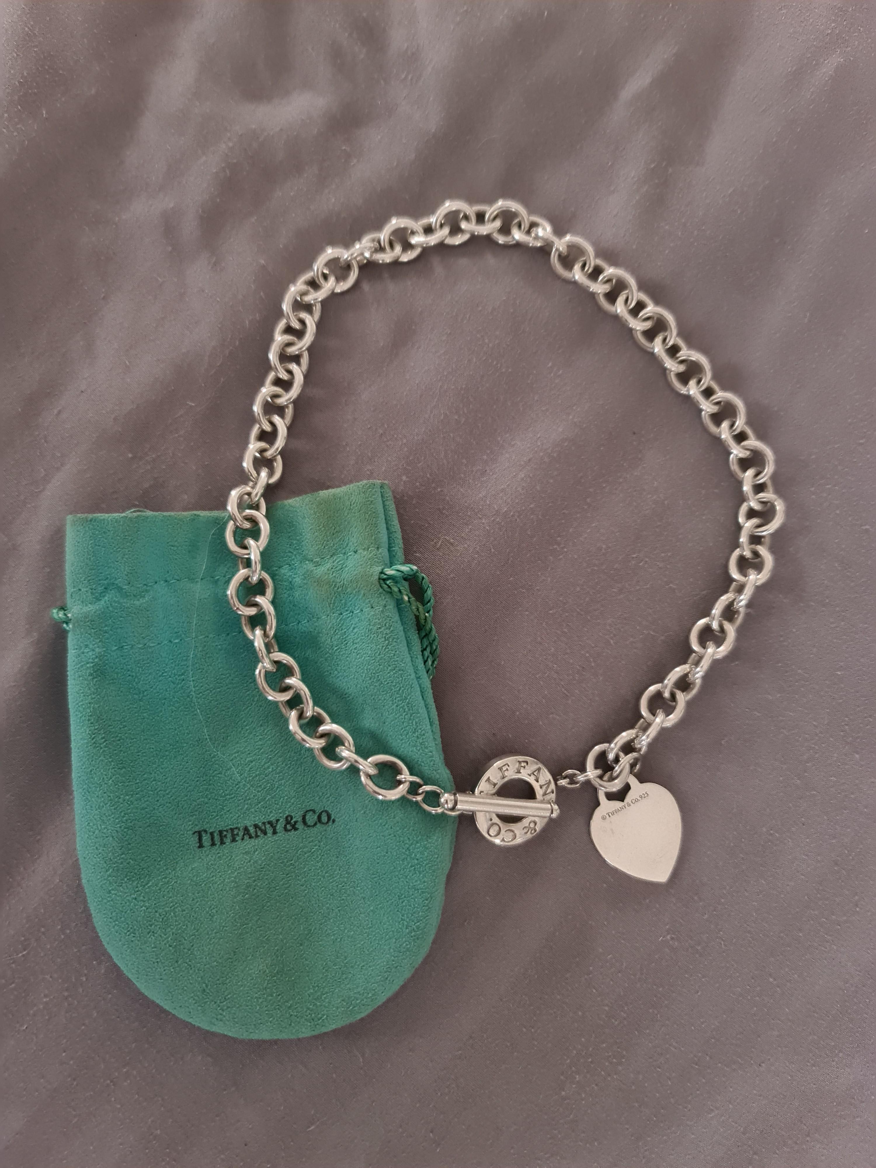Tiffany and company toggle necklace sales