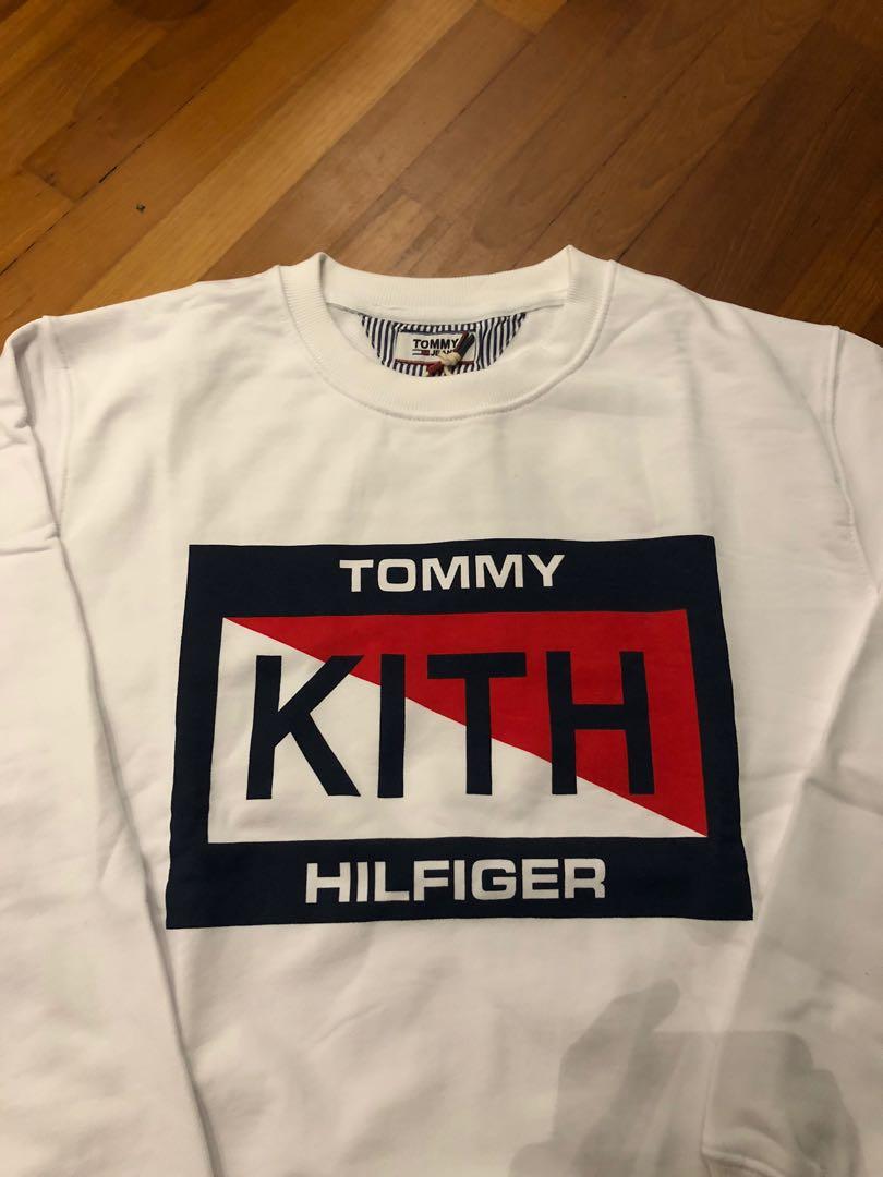 tommy hilfiger x kith sweatshirt Men s Fashion Coats Jackets