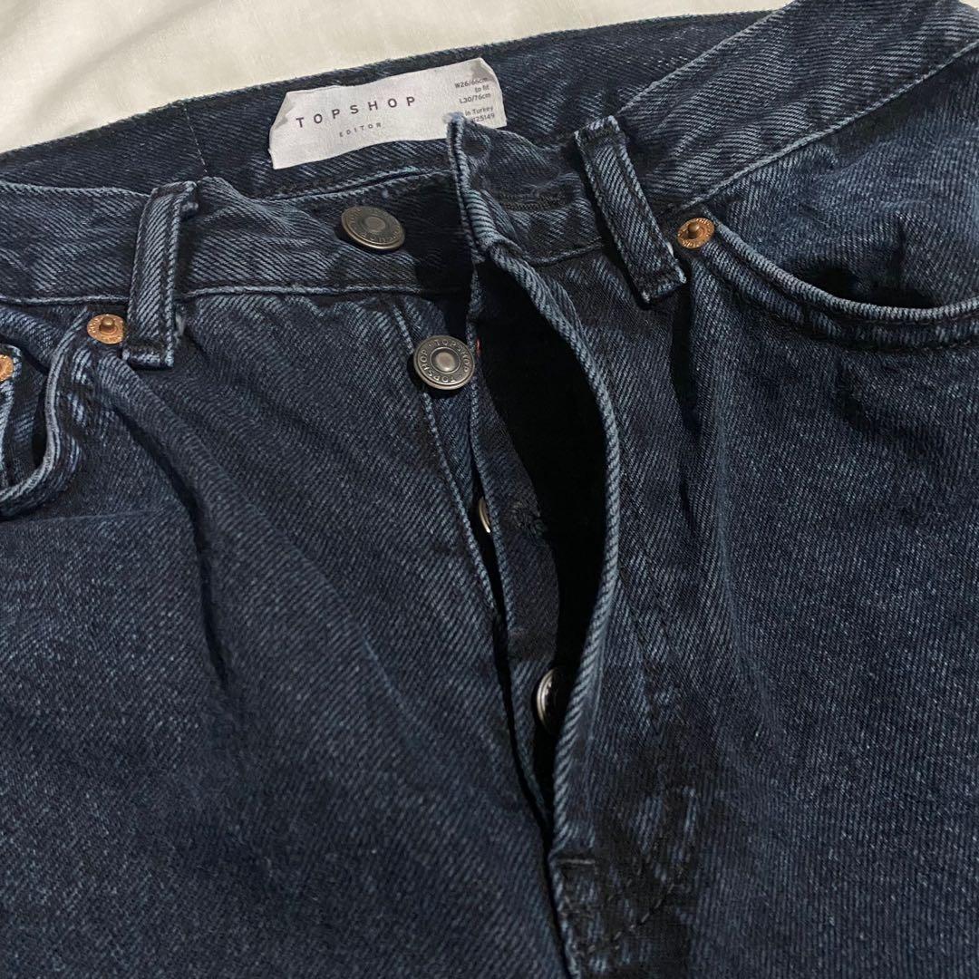Topshop Editor Jeans (Category: Jeans) located in Quezon City. Submitted by mrvcs (Listing ID 1117151420, Image 2). Description: Used once only Size Waist: 26 in L: 30 RFS: Runs small; best fit for 25 in.