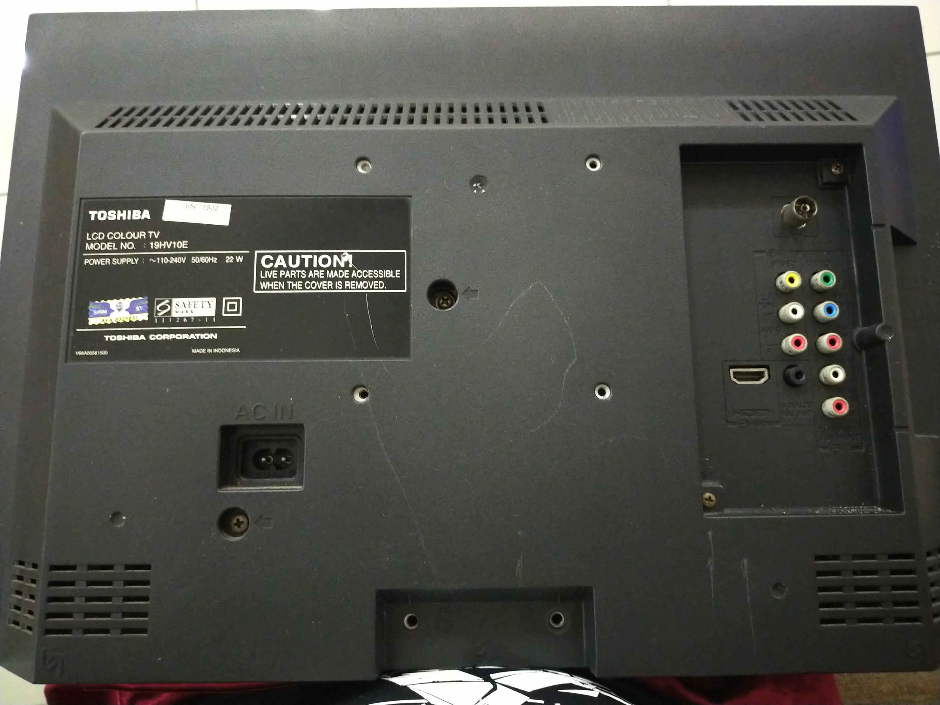 Toshiba TV Spare parts, TV & Home Appliances, TV & Entertainment, TV on