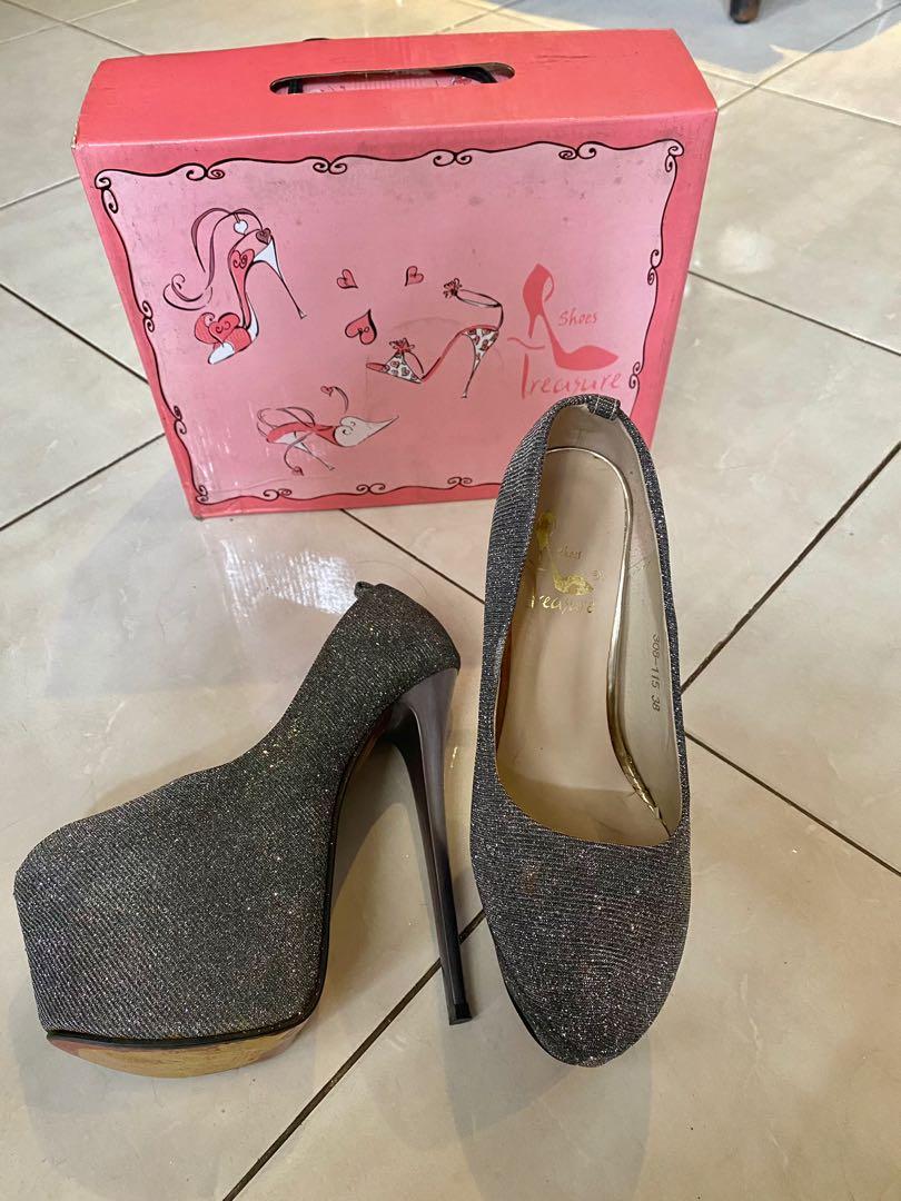 Sepatu heels top 15 cm