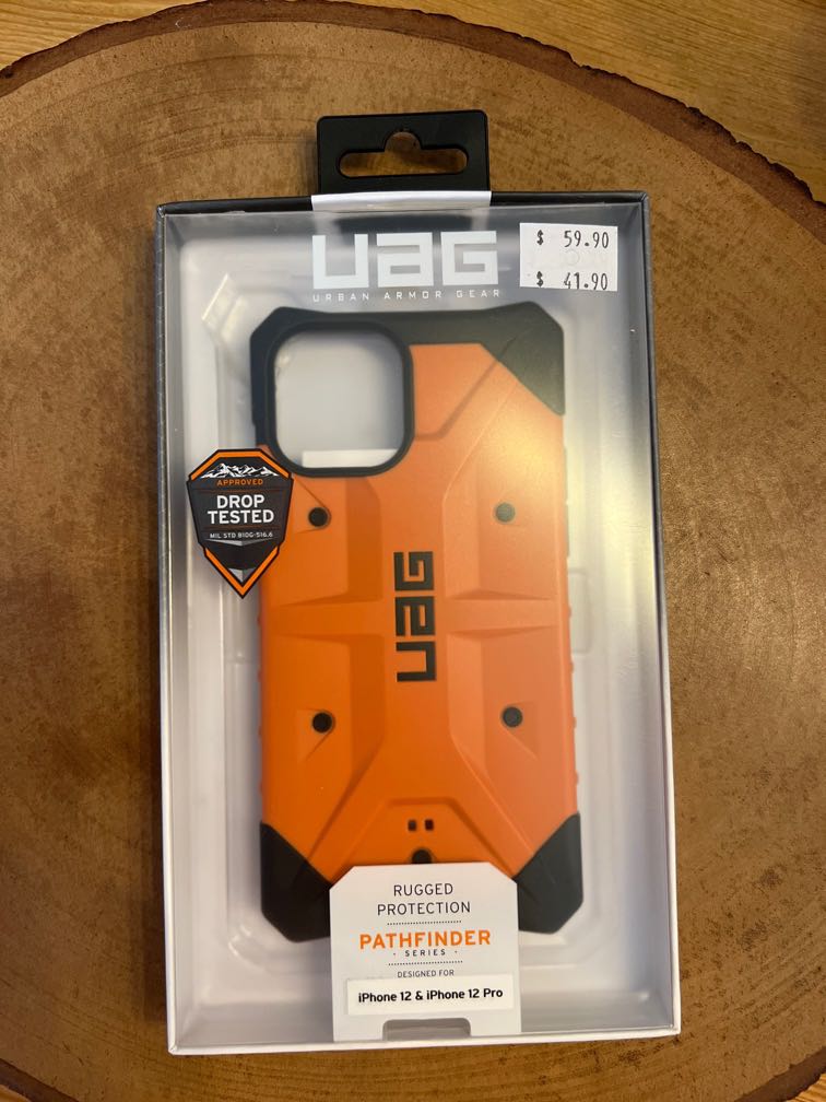UAG PATHFINDER CASE (Orange) FOR IPHONE 12 & PRO, Mobile Phones & Gadgets,  Mobile & Gadget Accessories, Cases & Sleeves on Carousell