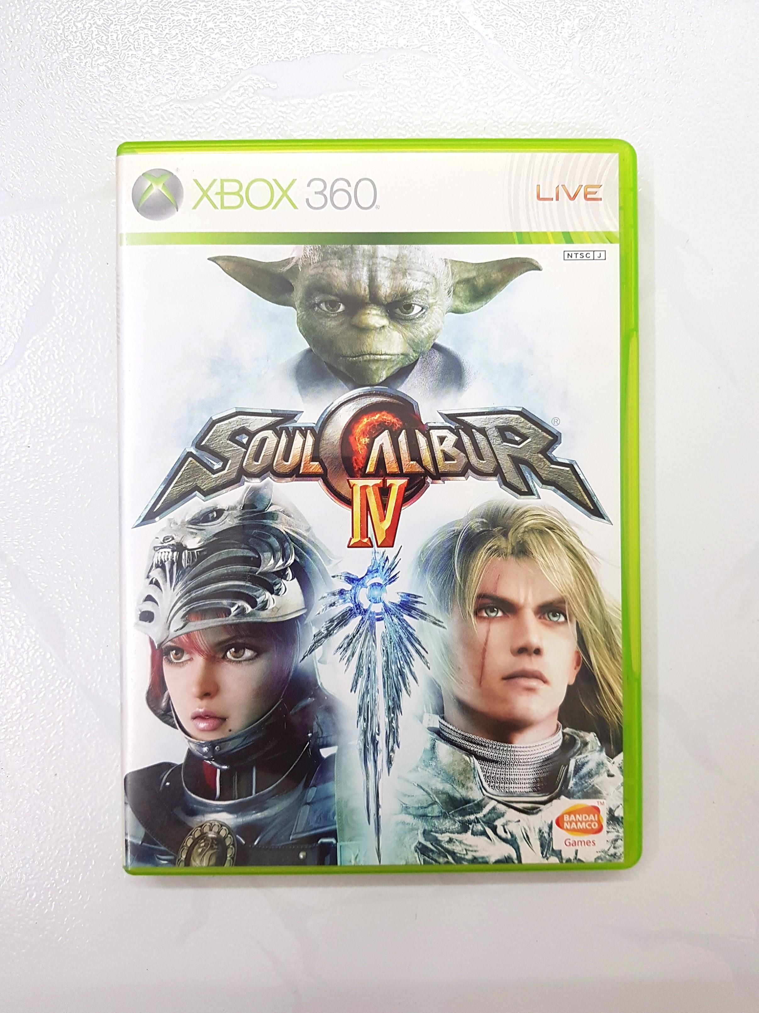 Video Game for XBOX 360 : Soul Calibur IV *Used* (NTSCJ / Bandai Namco /  Teen), Video Gaming, Video Games, Xbox on Carousell