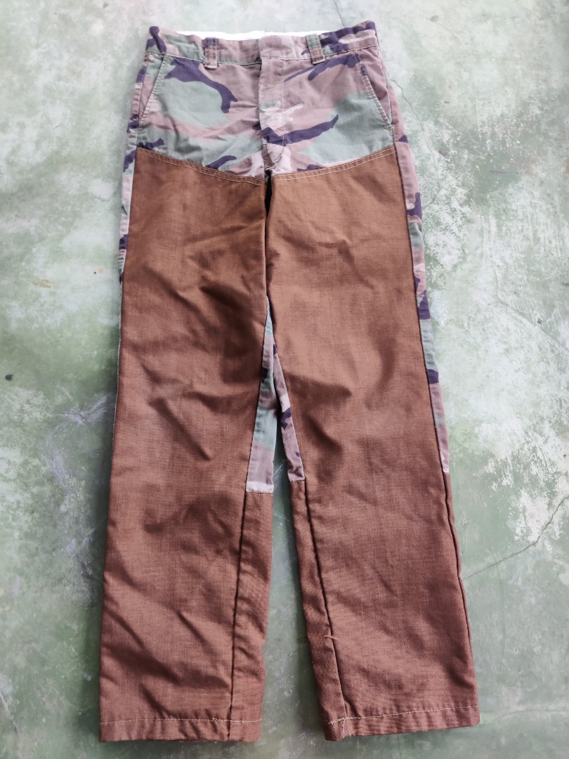 Vintage Camo hunting pants, Men's 