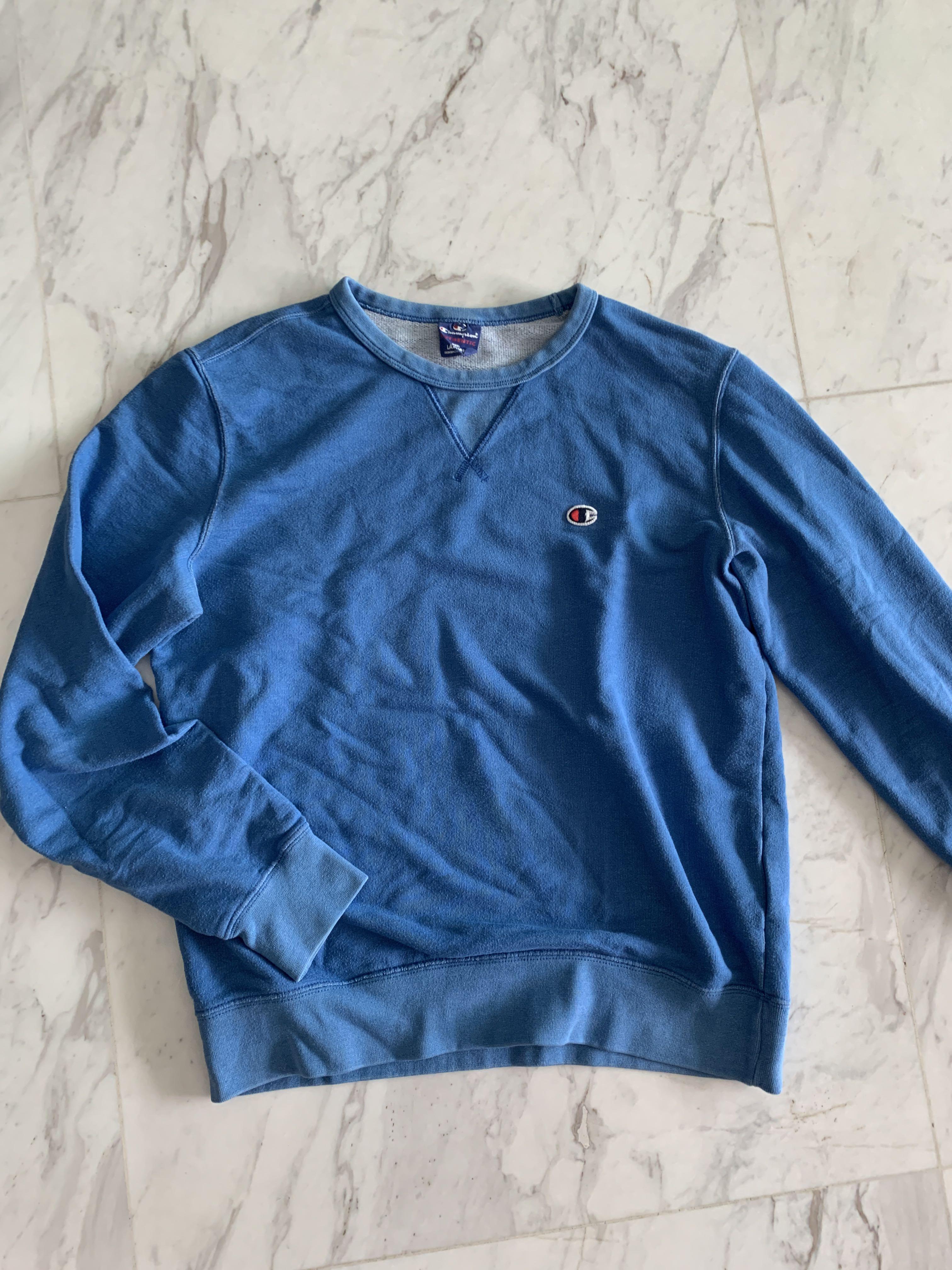 Authentic Vintage champion sweater, Men's Fashion, Coats, Jackets and Outerwear on Carousell