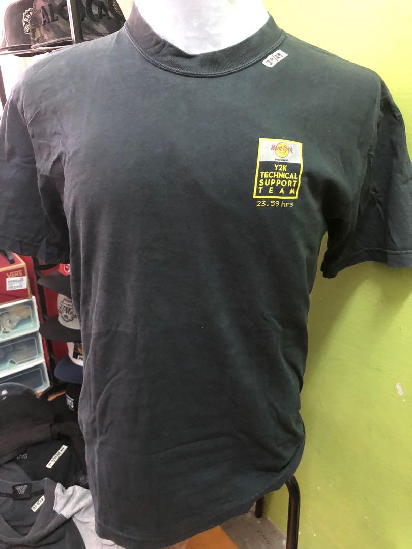 Vintage Y2k Hard Rock Cafe Kuala Lumpur Staff Tshirt Men S Fashion Tops Sets Tshirts Polo Shirts On Carousell