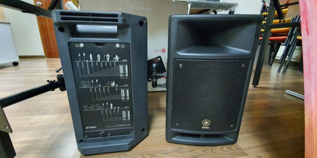 Yamaha stagepas sales 300 speakers