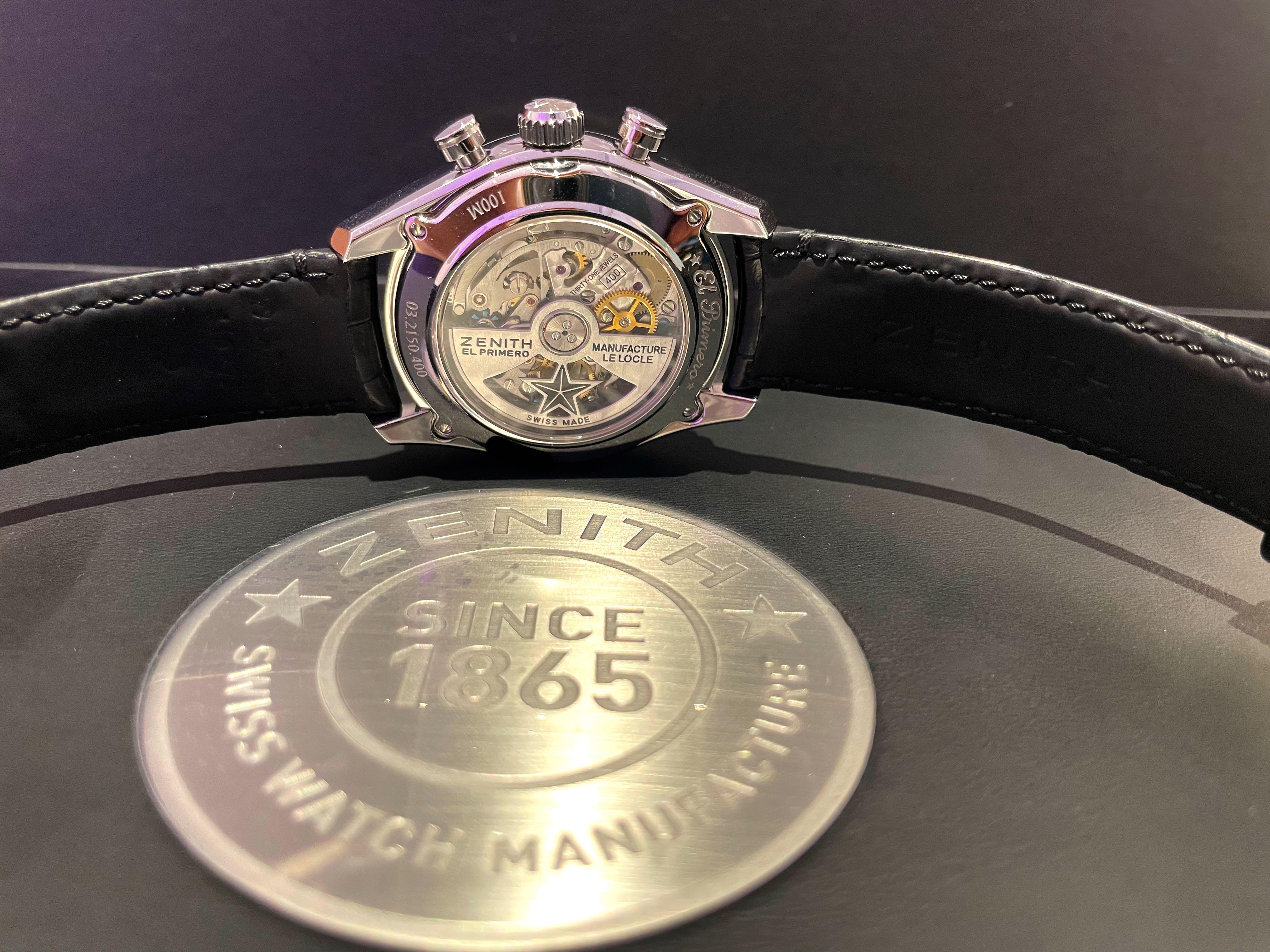 Zenith Chronomaster El Primero Chronograph Automatic Men's Watch  03.2150.400/26.C714