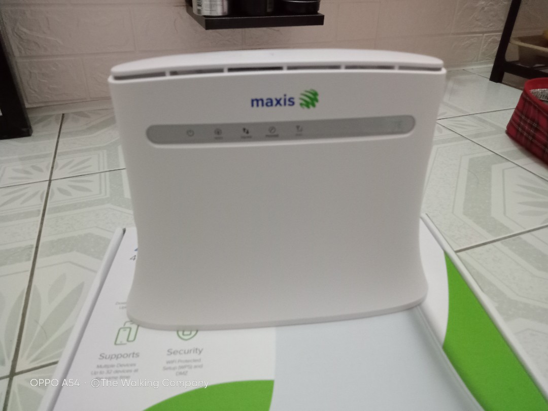 ZTE 4G CPE MF283V WiFi Router/Modem (maxis), Computers & Tech, Parts & Accessories, Networking