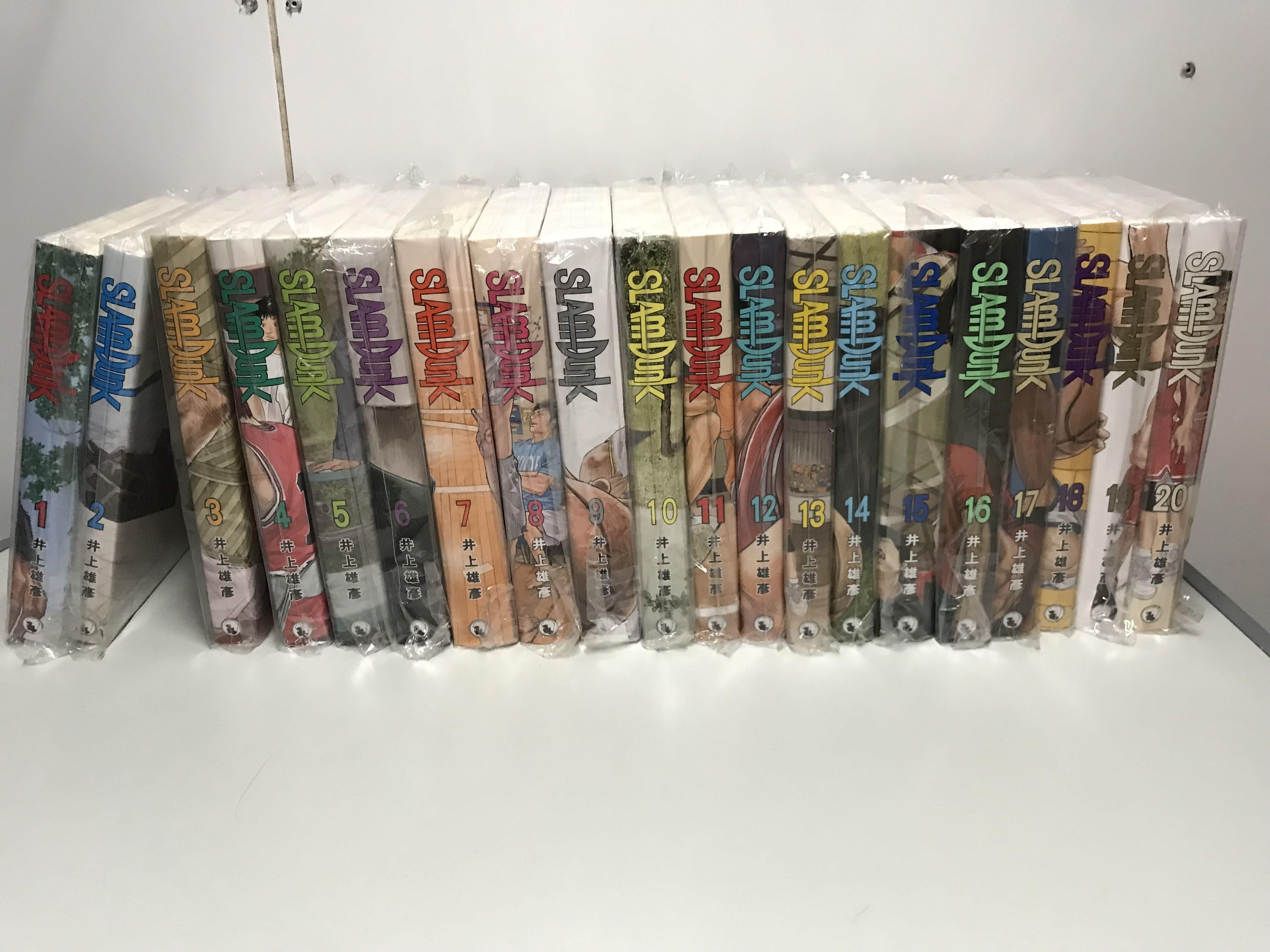 全新新裝再編版slam Dunk 灌籃高手男兒當入樽漫畫1 興趣及遊戲 書本 文具 漫畫 Carousell