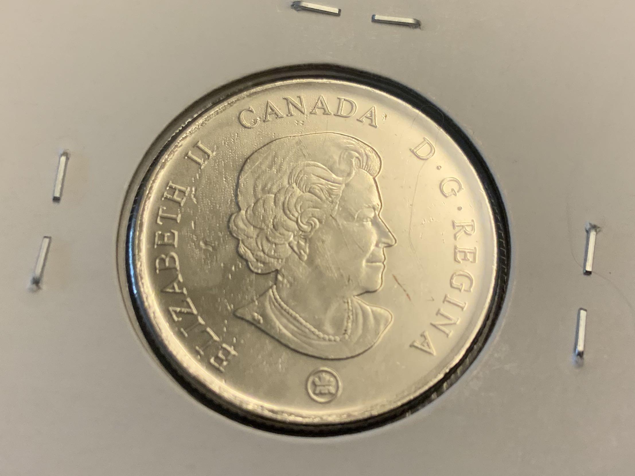 2006 加拿大25 cents 紀念硬幣, 興趣及遊戲, 收藏品及紀念品, 錢幣- Carousell