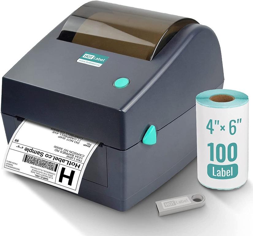 3611) HotLabel S8 Thermal Label Printer - with 100 Bouns 4×6 ...
