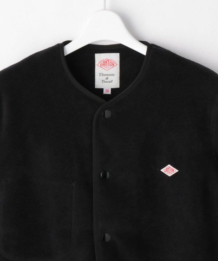 🇯🇵日本直送代購【 DANTON 】 Fleece Collarless Jacket🇯🇵日本製 ...