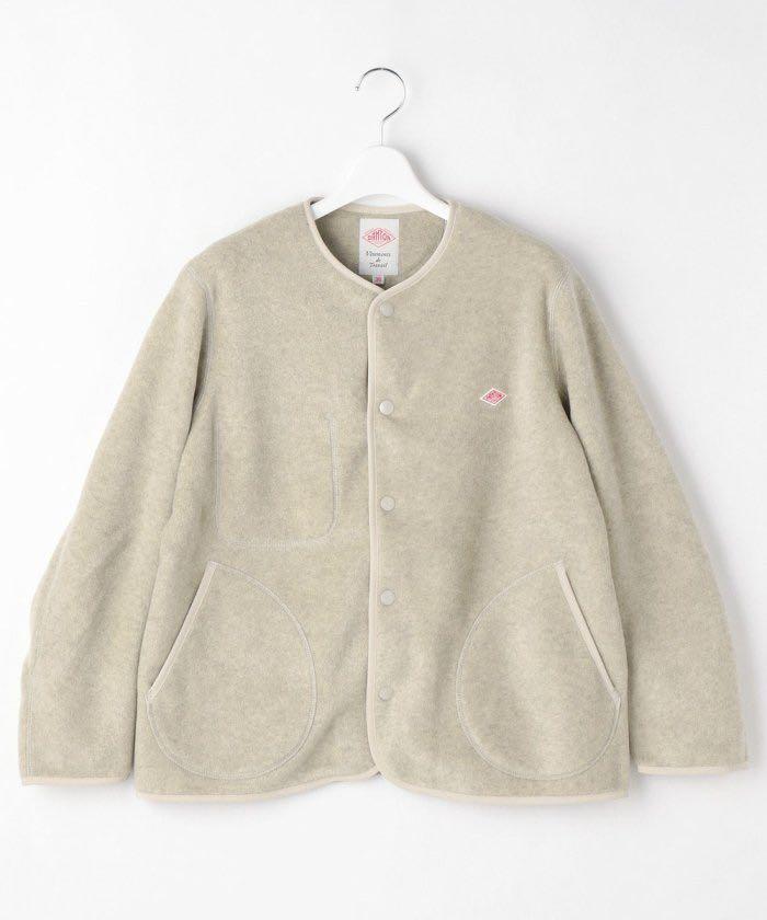 🇯🇵日本直送代購【 DANTON 】 Fleece Collarless Jacket🇯🇵日本製 