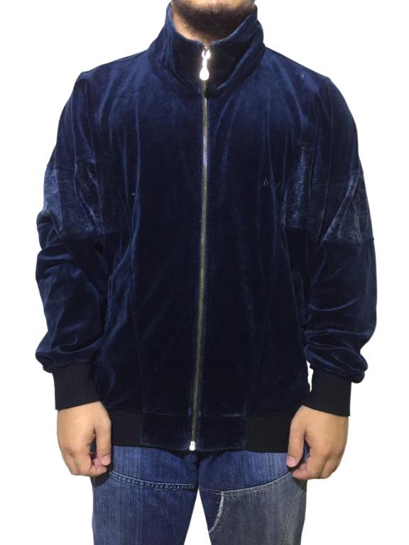 Activ Bomber Style Velvet Jacket, Men's Fashion, Coats, Jackets and