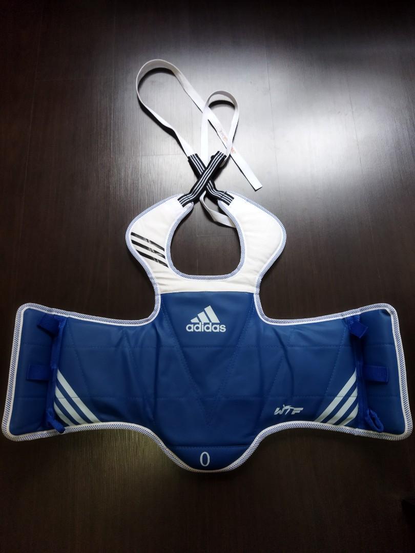 Adidas Taekwondo Chest Guard, Sports Equipment, Other Sports Equipment
