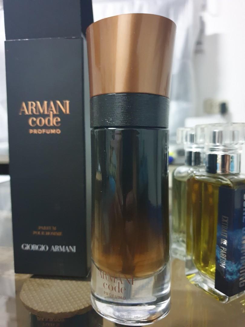 Armani Code Profumo 60ml Beauty Personal Care Fragrance