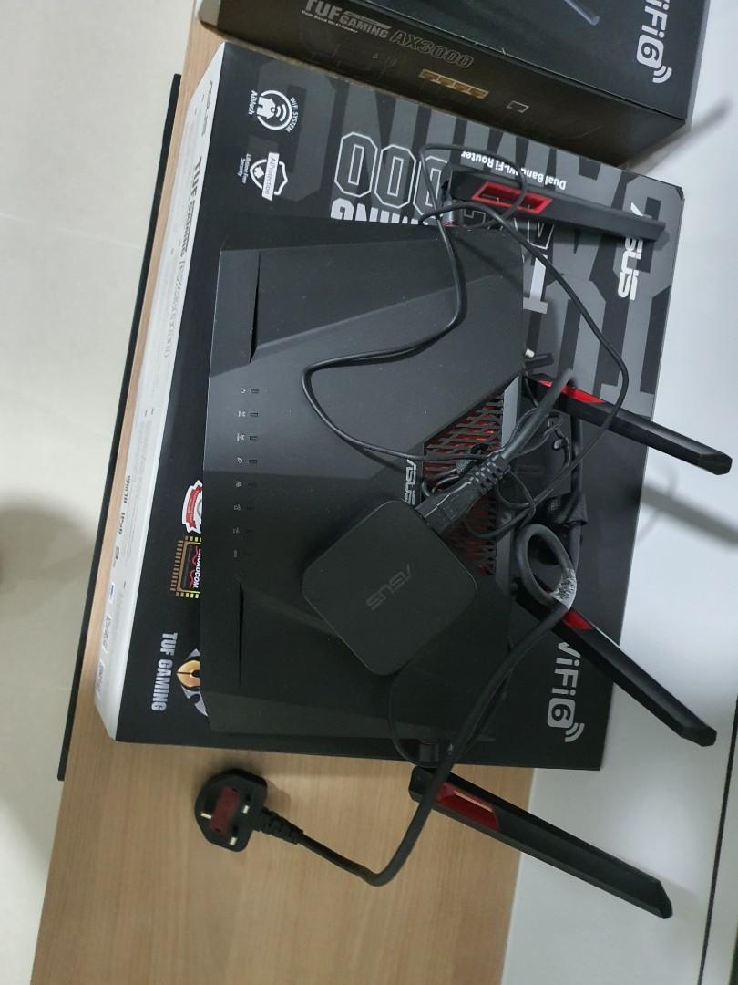 Asus gaming router, TV & Home Appliances, TV & Entertainment, Media ...