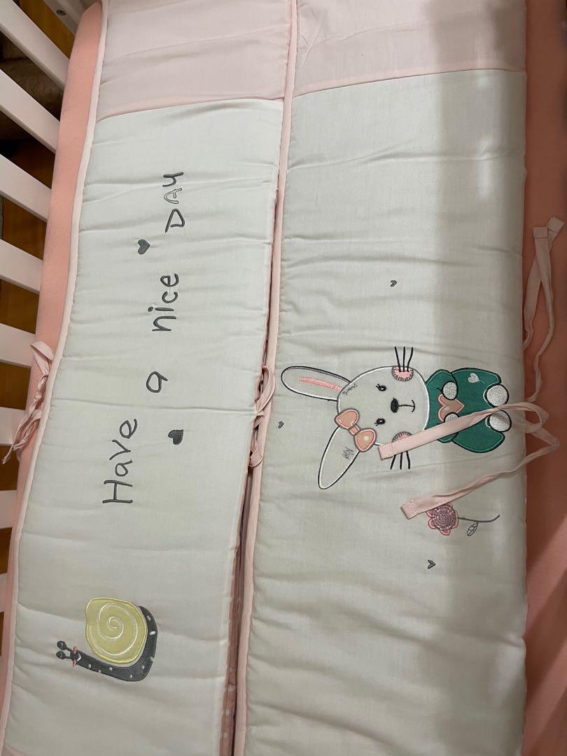 Baby Cot Full Bumper Set, Babies & Kids, Baby Nursery & Kids Furniture