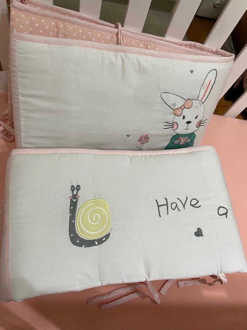 Baby Cot Full Bumper Set, Babies & Kids, Baby Nursery & Kids Furniture