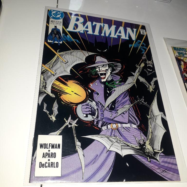 Batman #451 Iconic Joker Cover, Hobbies & Toys, Books & Magazines, Comics &  Manga on Carousell