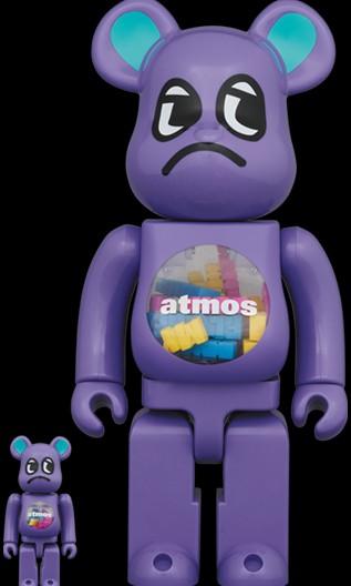 BEARBRICK atmos × BADMOOD 100％ & 400％, 興趣及遊戲, 玩具& 遊戲類