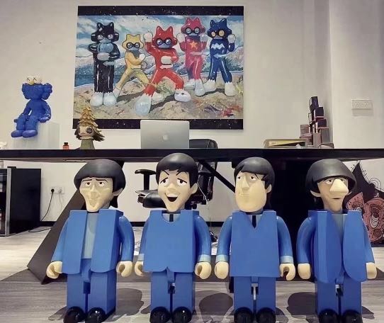 Bearbrick the beatles kubrick 1000% cant buy me love full Bearbrick the beatles kubrick 1000% cant buy me love full