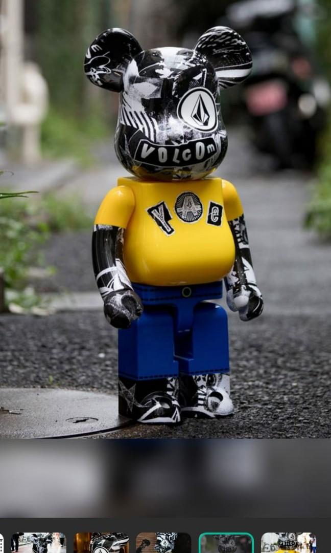 BE@RBRICK VOLCOM 100% 400% ベアブリック ボルコム