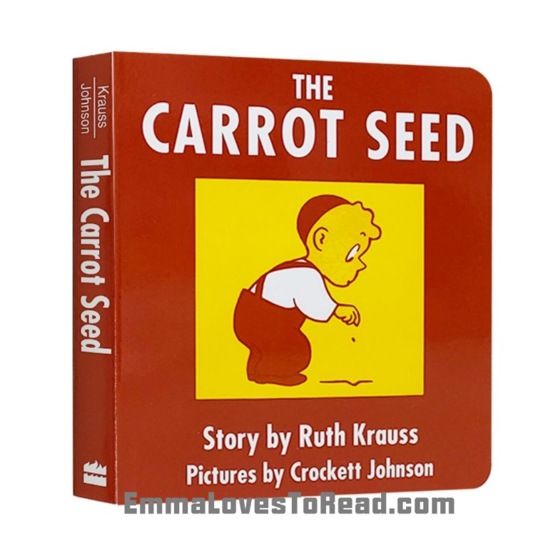 *Board Book* The Carrot Seed by Ruth Krauss, Hobbies & Toys, Books