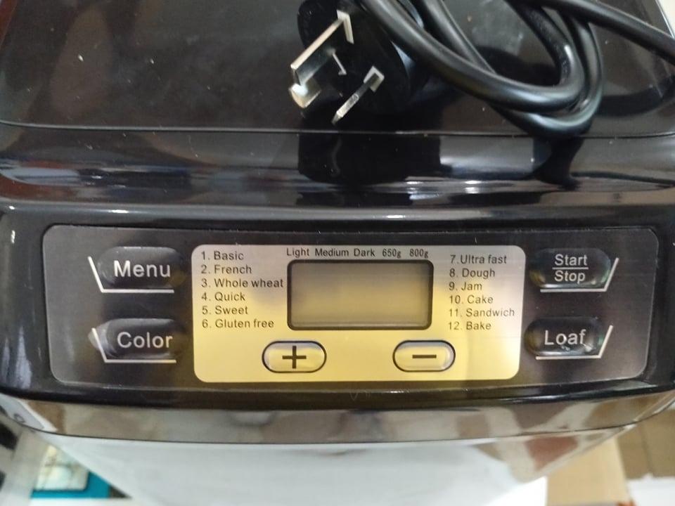 Bread Maker (Category: Breadmakers) located in San Pedro. Submitted by aussie.surplustore (Listing ID 1120675727, Image 3). Description: Bread Maker Price: 2,200 Capacity: 800g -Surplus item from Australia -Tested and working -May or may not have complete attachment/accessories for some instances. -Available for pick-up and delivery only For a sample video of our actual units available, send us a message. 📩 📌: San Pedro, Laguna .