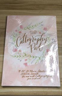 Calligraphy Pad 9x 12 inches
