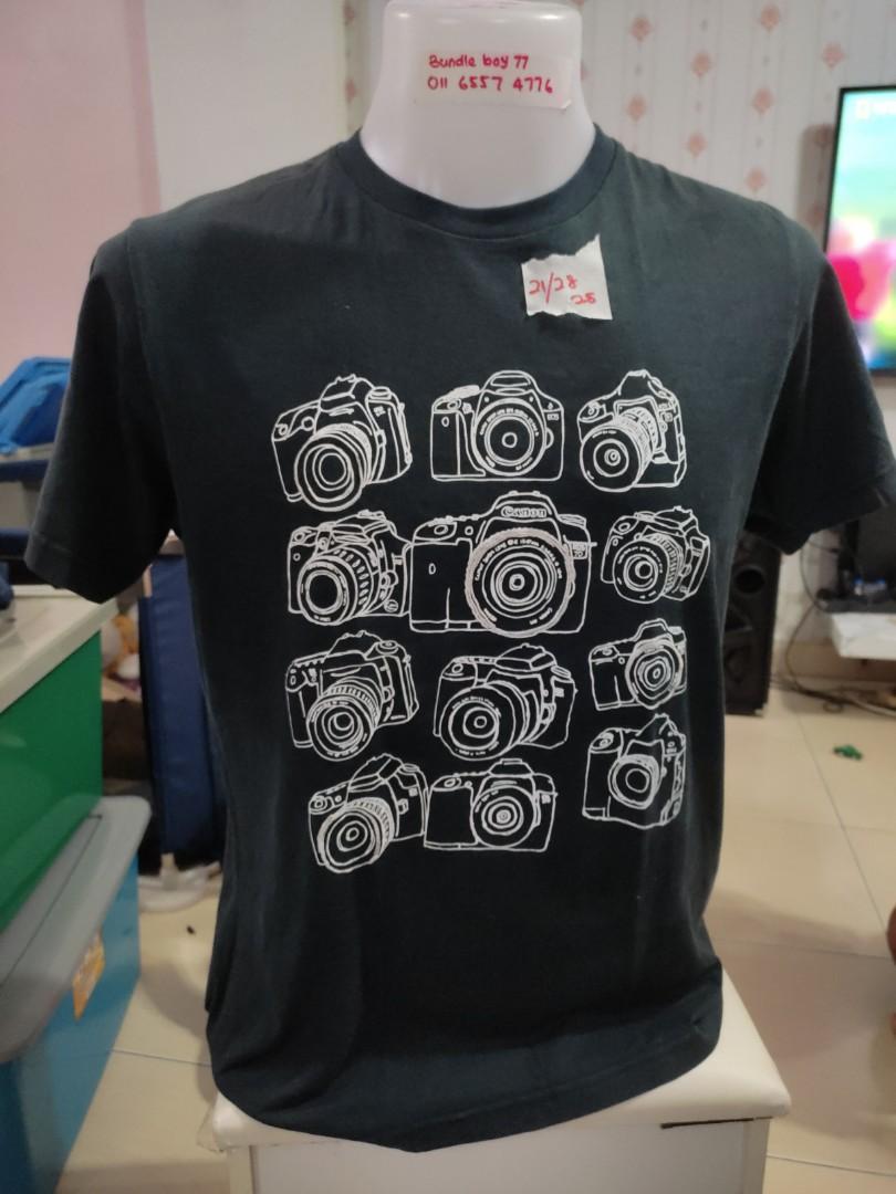 Canon Eos shirt, Men's Fashion, Tops & Sets, Tshirts & Polo Shirts on