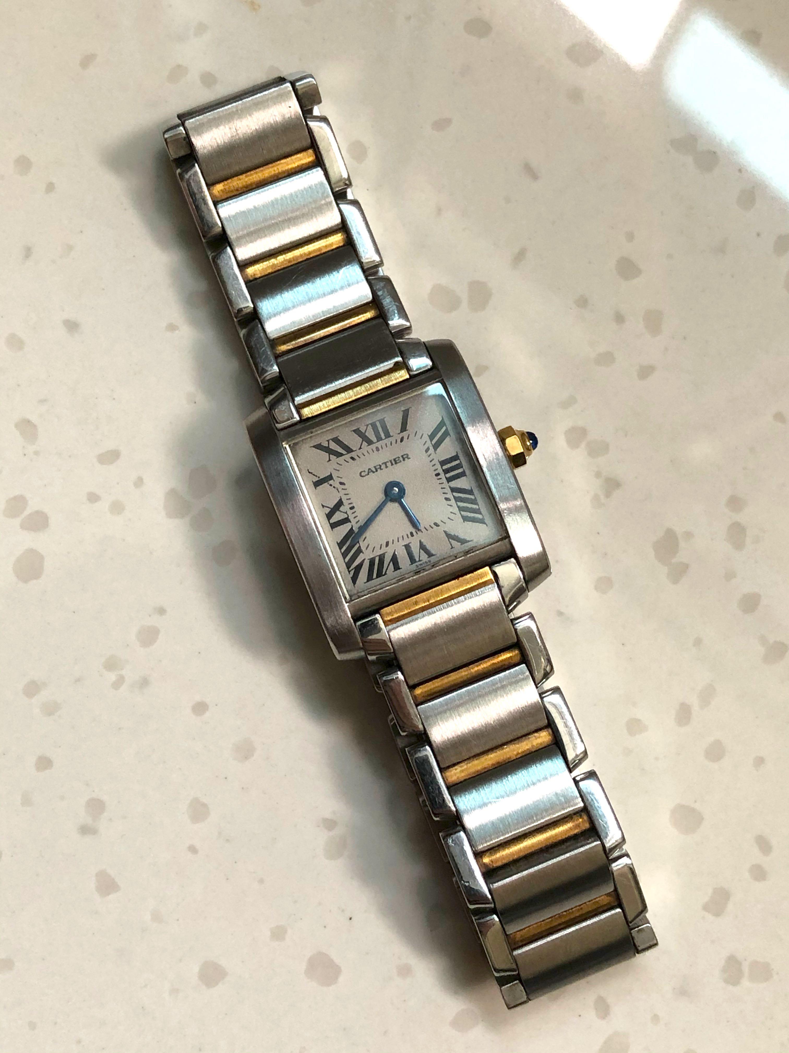 Cartier Tank Francaise ladies Cheap Luxury Watches on Carousell