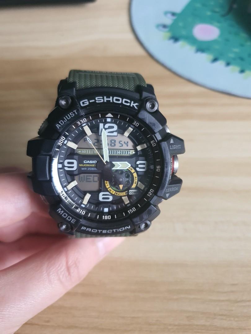G shock mudmaster green hot sale