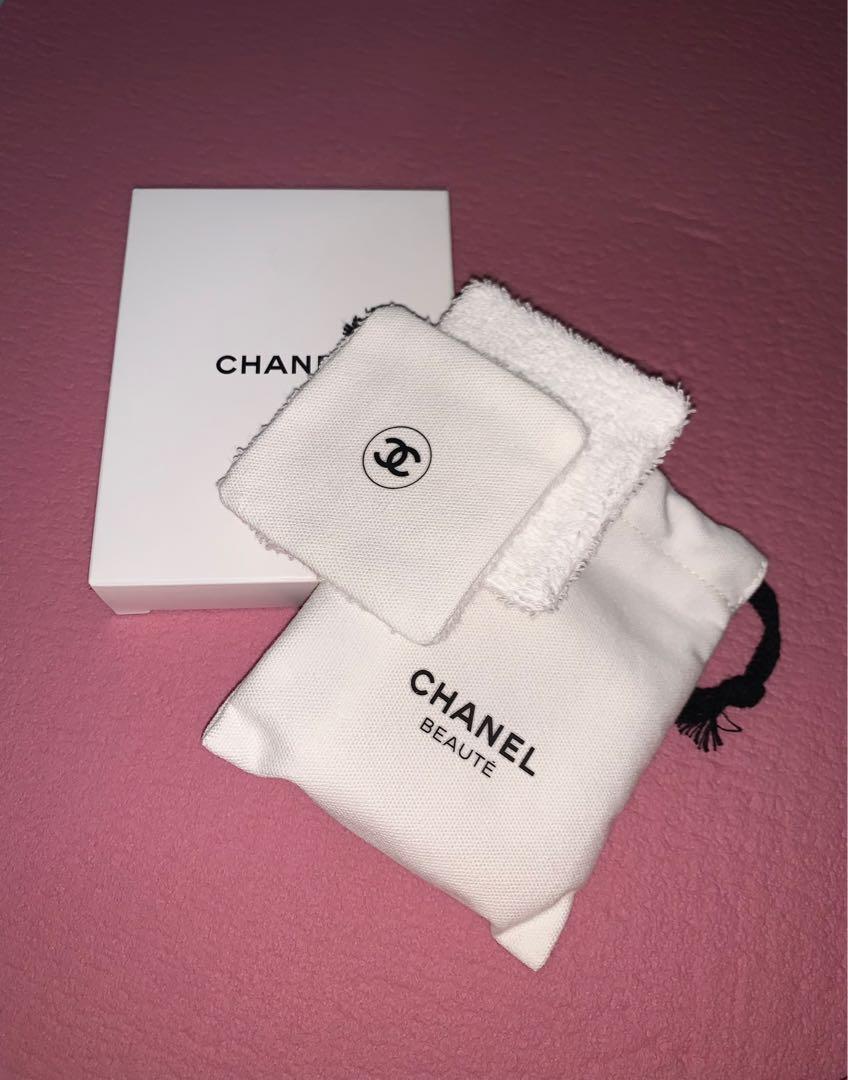 Chanel washable cotton pads, Health & Nutrition, Face Masks & Face Shields  on Carousell
