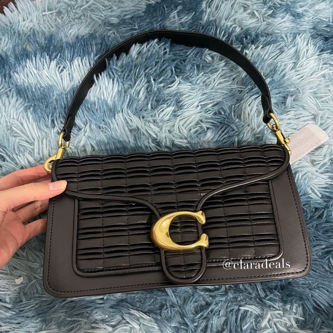 Coach best sale tabby pleated