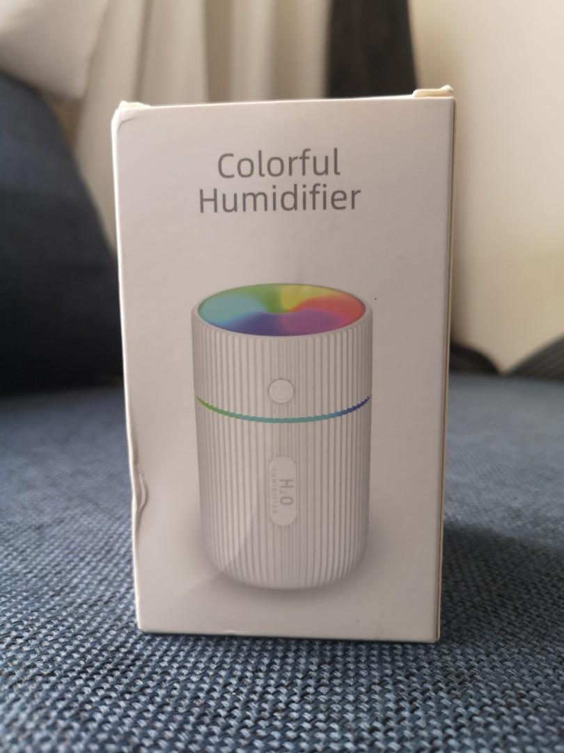 Colorful Humidifier Diffuser (Category: Air Purifiers & Dehumidifiers) located in Quezon City. Submitted by carlg07 (Listing ID 1120610875, Image 1). Description: Used only once to test the product Good for in-car humidification.